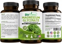 Biofinest Chelat Magnesium Glycinate 200mg Supplement - Gesunde Herz Bowel Bewegung Immunenergie Stoffwechsel Schlaf - Made in USA (120 Kapseln)