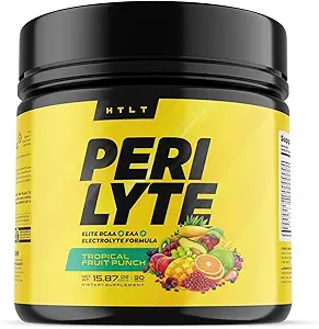 Perilyte von HTLT | Hydrating Electrolyte Drink Mix | Optimal 2:1:1 Ratio BCAA Supplement | Post Workout Recovery Powder mit 2750mg essentielle Aminosäuren | Muskelgesundheit EAA Supplement