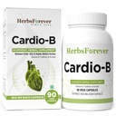 Herbsforever Cardio-B Ayurvedic Kräuterergänzung 90 Vege Kapseln 800 Mg Jede