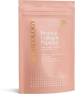 Pränatale Collagen Peptide - Grass-Fed Collagen Protein, mit Glycin & Aminosäuren für Schwangerschaft & Postpartum - Hilfe Verdauung, Immungesundheit, Pelvic Floor, & Postpartum Erholung (16 oz.)
