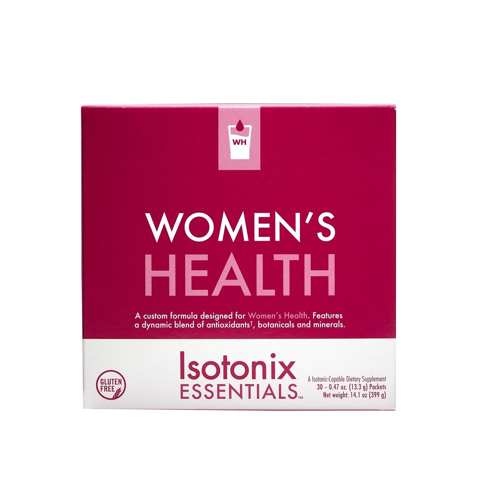 Isotonix Essentials Women's Health - Multivitamin mit Collagen, Vitamin C, Probiotika, Haar, Haut und Nails Unterstützung, fördert Immune Gesundheit & Vitalität, 30 Packungen