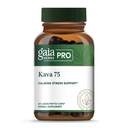 Gaia Herbs PRO Kava 75 - Stress-Unterstützung-Ergänzung - Aids a Sense of Calm & Relaxation - 60 Liquid Phyto-Caps
