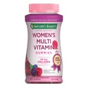 Nature's Bounty Optimal Solutions, Women's Multivitamin Gummis für Immununterstützung, Cellular Energy Support, Knochengesundheit, Raspberry Flavor, 140 Ct