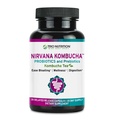 TRIO NUTRITION Nirvana Kombucha - Multi-Strain Probiotics & Prebiotic Blend with Organic Tea - Delayed-Release Kapseln für Verdauungs- und Immungesundheit - Bloating Relief - Natural pH Balance