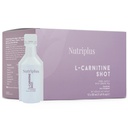 FARMASi Nutriplus Portionsgetränk - L-Carnitin, 50ml (12 St.) - Energieunterstützung, Stoffwechsel, Verbessert Ausdauer, Tagesgetränk, Beilagen
