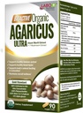 LABO Nutrition Bioactive Organic Agaricus Ultra - 7 Pilzextrakt Supplement Agaricus blazei Murill Cordyceps, Maitake, Türkei Tail, Lingzhi, Shiitake for Advanced Immun Support, USDA Organic