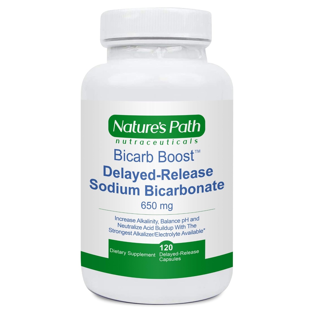 Natriumbicarbonat 650 mg Tabletten - Stärkste Alkalitabletten - Elektrolytergänzung & Keto Elektrolyt Pillen, Salztabletten Hydration & Rehydration, Endurance, Stamina: 120 Kapseln