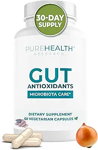 Gut Health Flavonoids Supplements - Gut Cleanse & Restore Good Digestion - Antioxidante Ergänzung mit Berberine, Ginger, Quercetin - Gut Restore Formel zu Balance und Support Digestion - 1 Flasche
