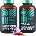 WILD FUEL Vegan Collagen Builder und Saffron Extract Vegan Bundle