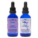 Eidon Ionic Minerals Liquid Silica & Zink Tropfen, 2 Fl Oz, Immungesundheit, Hautpflege, All-Natur Zutaten, keine künstlichen Farben oder Konservierungsstoffe