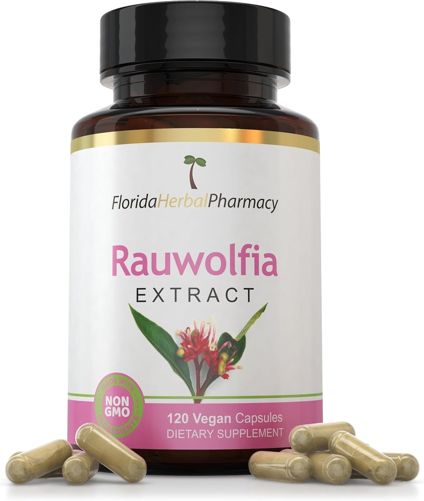 Florida Kräuter Apotheke, Rauwolfia Extrakt Ergänzung Kapseln