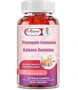 Ananas Feminine Balance Gummis für Frauen Liver Support
