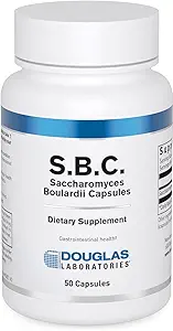 Douglas Laboratories S.B.C. (Saccharomyces Boulardii Capsules) | Shelf Stable Probiotic to Support Healthy Bowel Function | 50 Kapseln