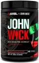 Jacked Factory X John Wick - Wick Mode Pre Workout Powder - Intense Energy, Battle-Ready Focus, Unstoppable Commitment, und Sheer Will - 40 Servierungen, Osaka Cherry Blossom