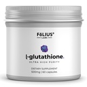 Ultra High Strength L-Glutathione 98% Ergänzung für Glowing Skin - Collagen Ergänzungen für Frauen und Männer - 500mg Konzentrierte Formel, Reduzierte L-Glutathione Ergänzung - 60 Kapseln