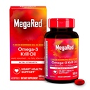 MegaRed Omega-3 Krill Öl 500mg Extra Strength softgels (40 Count in a Box) - Krill Oil No Fishy Nachgeschmack