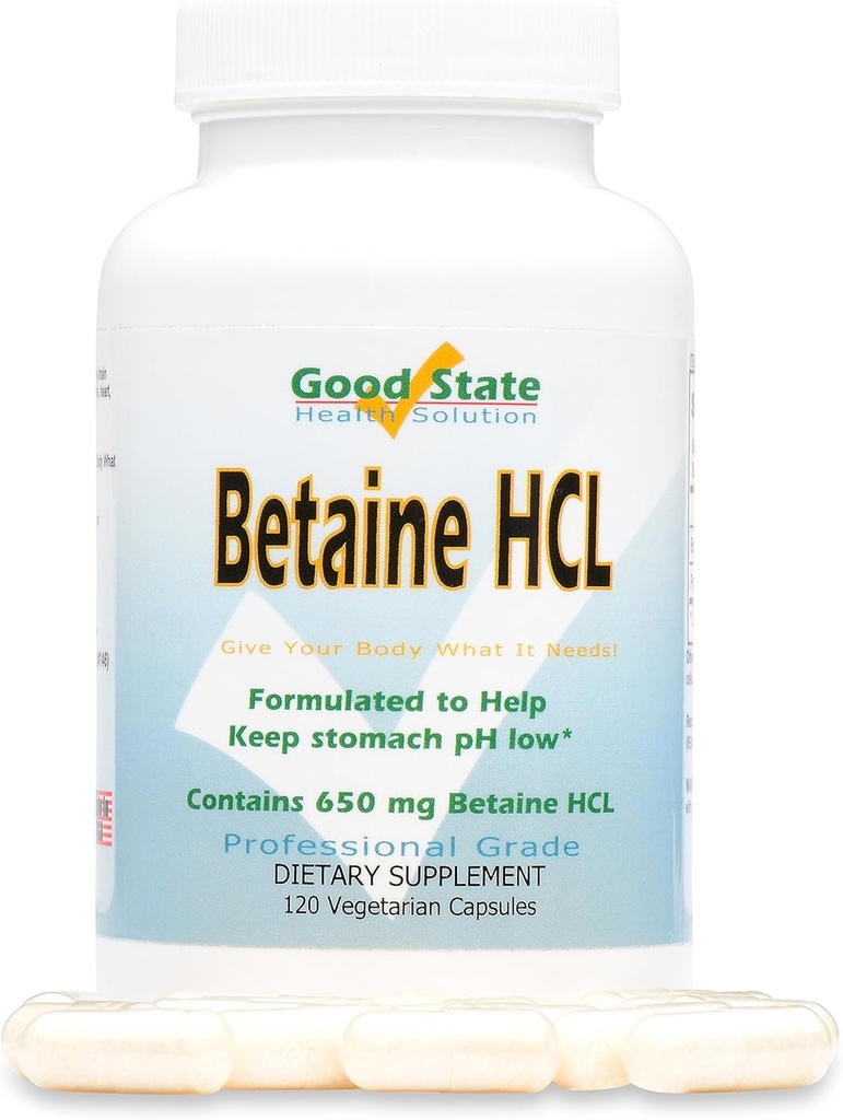 Good State - Betaine HCL - (120 veggie Kapseln)