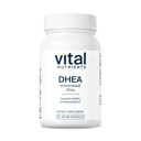 Vital Nährstoffe DHEA 25mg | Vegan Micronized DHEA Ergänzung für Frauen & Männer | Unterstützt Hormon Balance | Unterstützt gesunde Stoffwechsel von Zucker & Minerals | Gluten, Dairy, Soy Free | 60 Kapseln