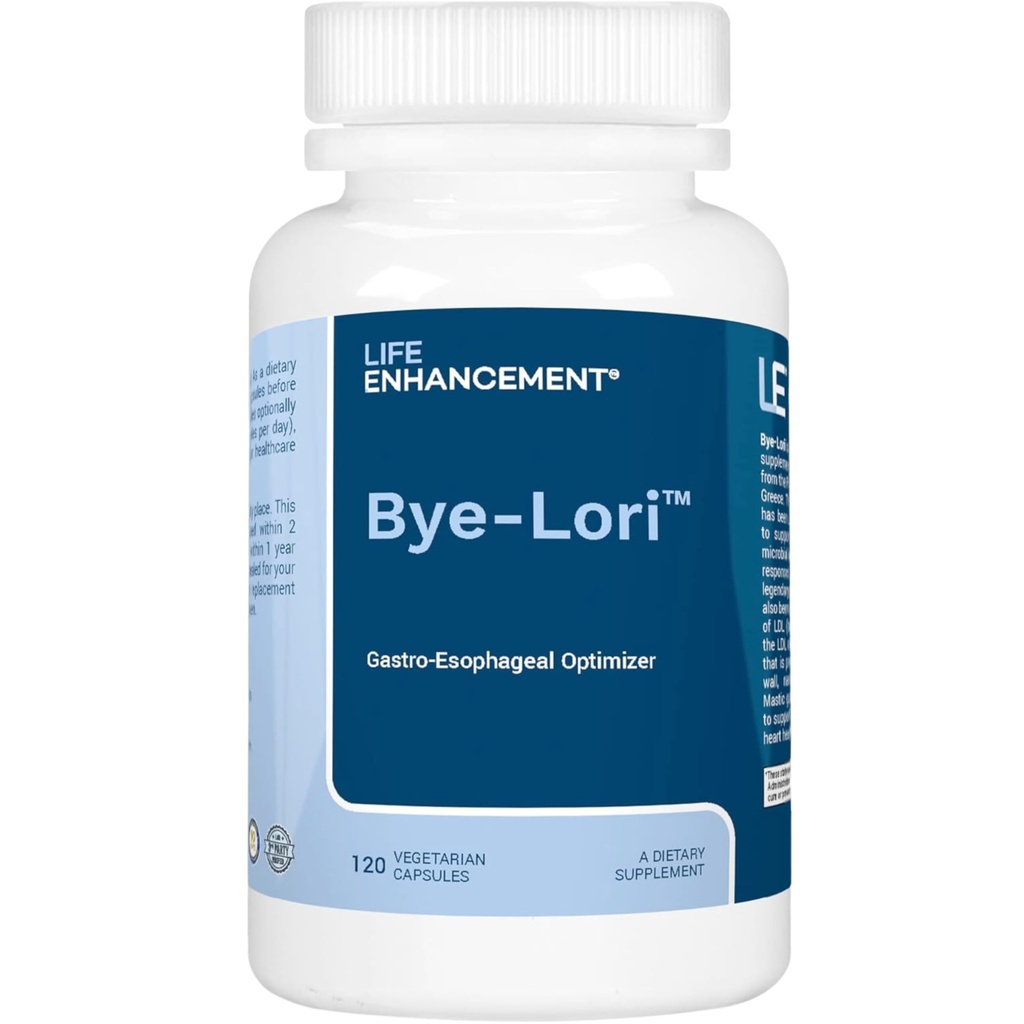 Lebensverbesserung Bye-Lori | 1000 mg Mastic Gum Extract | 30 Servierungen