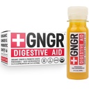 +GNGR Digestive Aid Bio Ginger Shots mit Probiotika, Gut Health, Colon Cleanse, Bloating Relief, Gut Detox, Immunity Shots mit Ingwersaft, Turmeric, Black Pepper. (2 Oz, Pack von 12)
