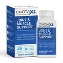 OmegaXL Joint Support Supplement - Natürliche Muskelunterstützung, Green Lipped Mussel Öl, weiche Gel Pillen, Drug-Free, 300 Count