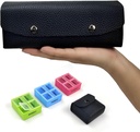 VOFOON Travel Pill Organizer 4 Mal pro Tag, Wöchentliche Pille Box 4X pro Tag Medizin Organizer Pille für Vitamine Medizin Fischöle Nahrungsergänzungsmittel