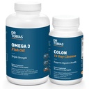 Dr. Tobias Omega 3 Fish Oil and Colon 14 Day Cleanse for Improved Digestion and Overall Health