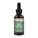 Dr. Mercola Saw Palmetto Liquid Drops, 2 Fl. Oz. (60 mL), 30 Servietten, Nahrungsergänzungsmittel, Unterstützt normale Entgiftungsprozesse, Non-GMO, zertifiziert USDA Organic