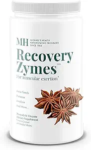 MICHAEL'S Health Naturopathic Programs Recovery Zymes - 1000 Enteric Coated pH Stable Tablets - Proteolytic Enzyme Supplement - Unterstützt natürliche Entzündungsreaktion - 166 Servietten