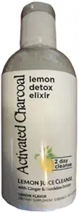 Aktivkohle Zitrone Detox Elixir - 32OZ Zitrone Flavor