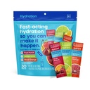 Hydrant - Hydration Powder Variety Pack, 30 Individuelle Instant Electrolyte Rehydration Packets - Low Sugar Drink Mix for Daily Use, Travel & Workouts