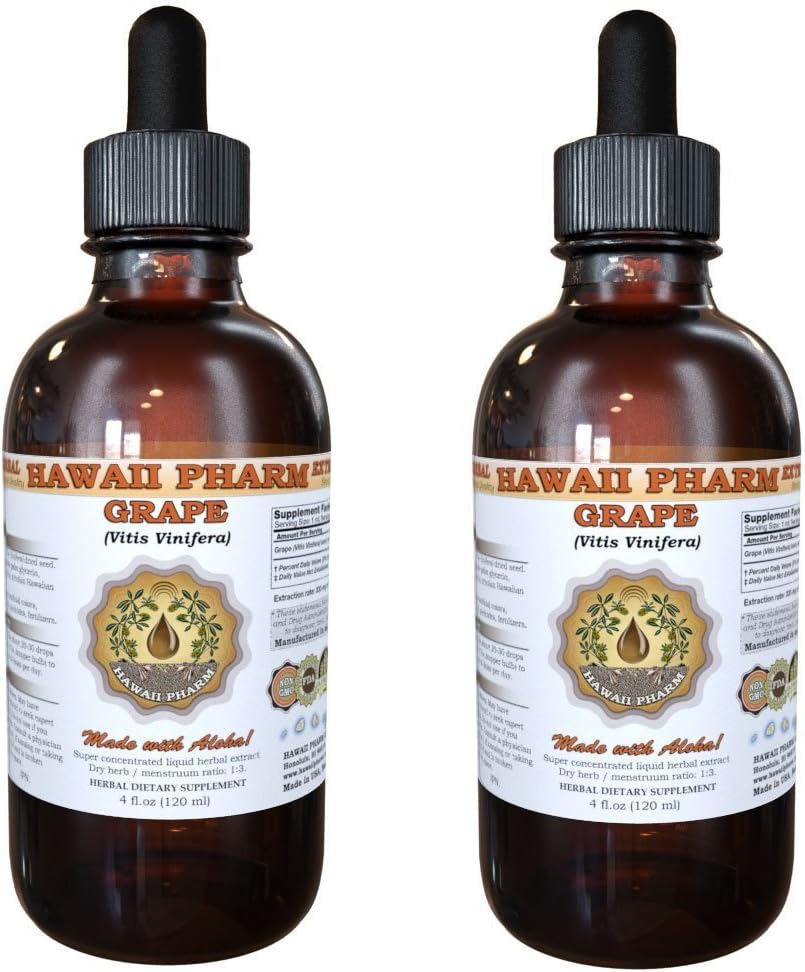 Traubenflüssigkeitsextrakt, Trauben (Vitis Vinifera) Siehe Tinkturergänzung 2x2 oz