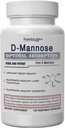 Superior Labs D-Mannose 500 mg, Pure Non-GMO Optimale Absorption Präbiotikum, Urinary Tract, Bladder & Kidney UTI Unterstützung, Verdauungs- und Lebergesundheitshilfe, IC Relief für Frauen & Männer, 120 Veg Caps