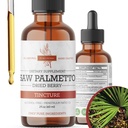 Saw Palmetto Tincture | Premium Alkoholfreie Kräuterextrakt aus Saw Palmetto Beeren | Liquid Botanical Supplement | Traditionelle Kräuterformel | Made in USA - 2 oz (60 ml)