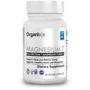 Organixx Magnesium Supplement, natürliche Magnesium Kapseln für Schlafunterstützung, Muskelrückgewinnung, mit Vitamin B6 und Manganes Citrat und Glycinat, hohe Absorption, Vegan, Non GMO (30 Zähler)