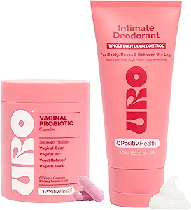 URO Vaginal Probiotic und URO Intimate Deodorant Bundle