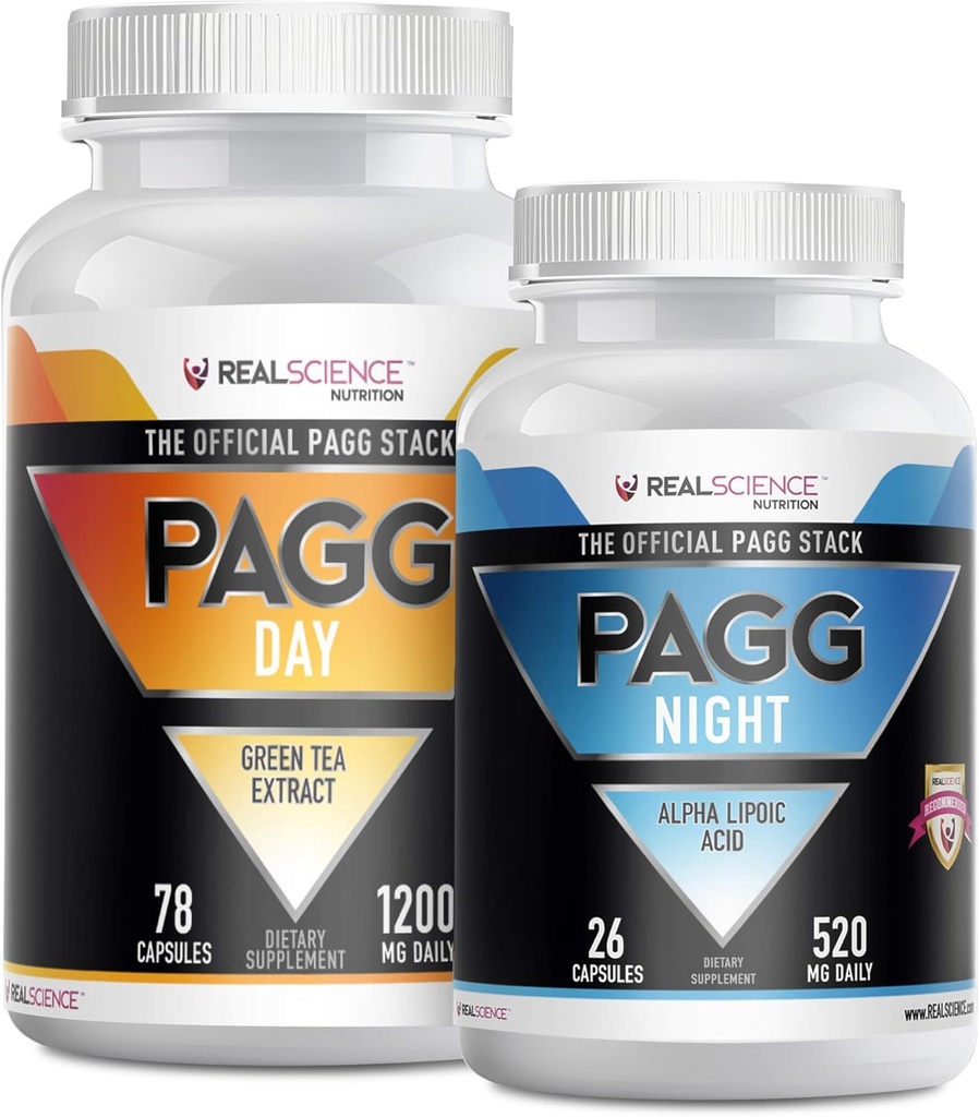4 Hour Body von Tim Ferris, Fat Burning und Muskelaufbau Unterstützung, Green Tea Extract Day Supplements (78 Caps) und Alpha Lipoic Acid Night Supplements (26 Caps)