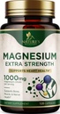 Magnesium Mineral Supplement 1000 mg - Hohe Potenz Magnesium Citrat für Knochen, Herzgesundheit, Nerves & Muskelunterstützung, Nature's Magnesium Complex for Whole Body Support, Bottled in USA - 120 Kapseln