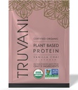 Truvani Vegan Pea Protein Pulver | Vanilla Chai | 20g Bio Pflanzen basiertes Protein | 1 Servieren | Keto | Gluten & Dairy Free | Low Carb | Kein Zucker hinzugefügt