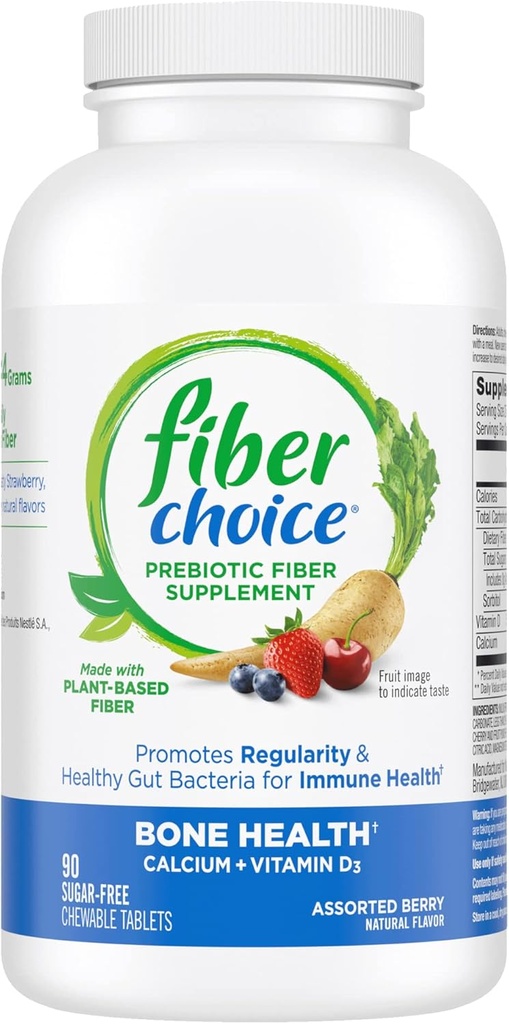 Fiber Choice Bone Health 90 Tablets | Zersetzt vom Hersteller