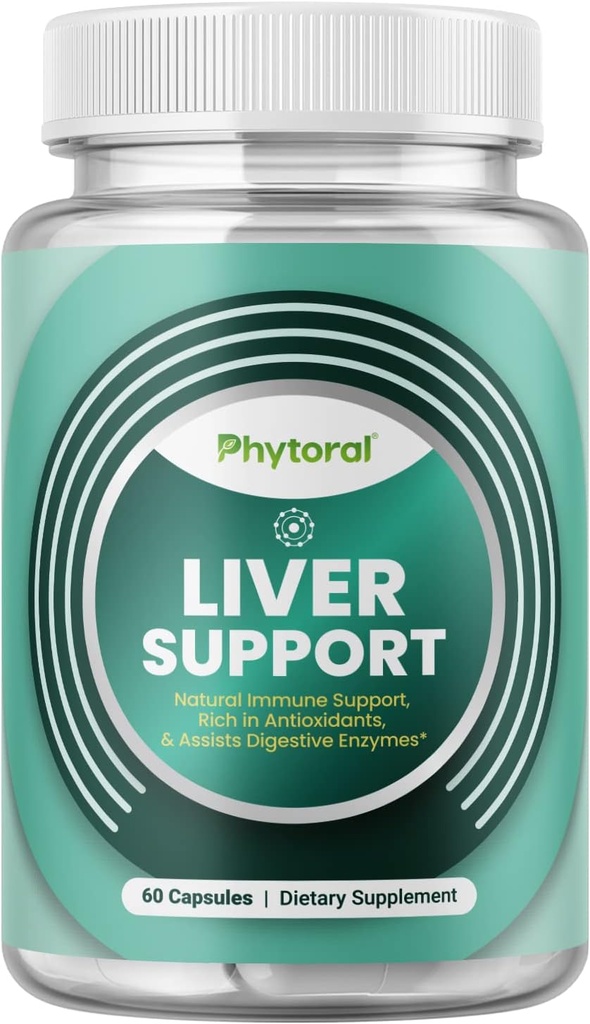 Leberunterstützungsergänzung mit Zinkoxid - Immununterstützungsergänzung für Immunität mit Silymarin Milk Thistle Extract Dandelion Root und Artichoke - Lebergesundheit für Sauberkeit
