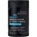 Sportforschung Magtein Magnesium L-Threonate Capsules - Magnesium Supplement for Memory, Focus & Cognition - Magnesium L Threonate unterstützt Gehirngesundheit, Sleep & Mood- 2000mg, 180 Kapseln für Erwachsene