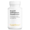 Supersmart - Broccoli Sulforaphane 300 mg - Standardized to 10% Sulforaphane Glucosinolate - Immune System Booster | Non-GMO & Gluten Free - 60 Vegetarian Capsules