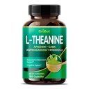 GriMed L-Theanine 11,900mg- X10 Power mit Apigenin, GABA Ashwagandha, Rhodiola - Erholung und Erholung Fokus und Gedächtnis - Made in USA (150 Count (Pack von 1))