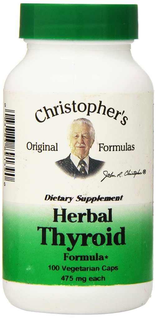 Dr. Christopher's Formula Dr. Christopher's Formula Herbal Thyroid, 100 Count