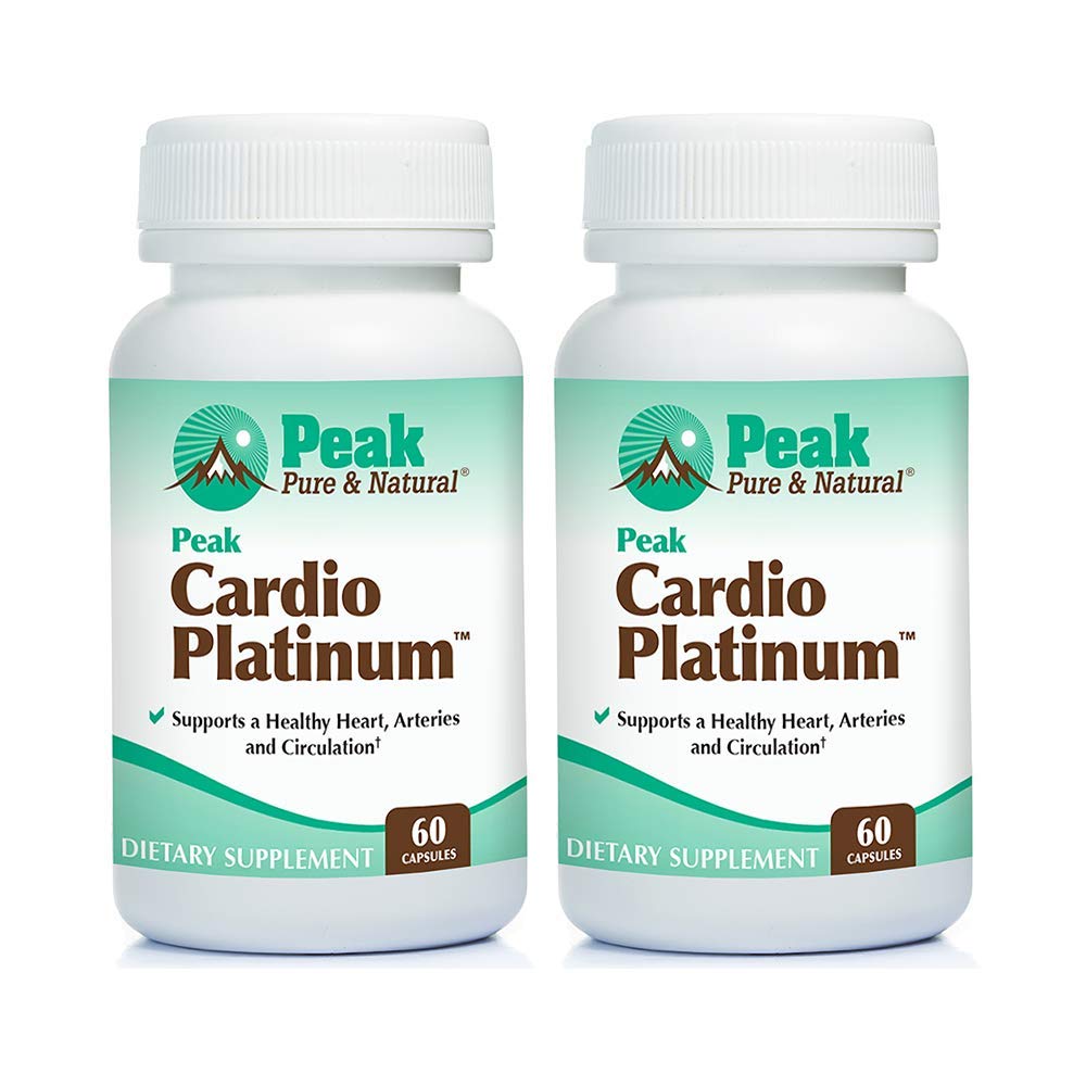 Peak Pure & Natural Peak Cardio Platinum (2 Flasche Pack)