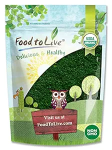Lebensmittel zu leben Bio-Algen-Pulvermischung, 1 Pfund – Spirulina und Chlorella 50/50 Blend, Non-GMO, Rich in Chlorophyll, Raw, Pure, Vegan Superfood, Bulk, Great for Smoothies, Good Source of Protein