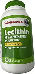 Walgreens Lecithin 1200mg Softgels 200 ea von Finest Nutrition