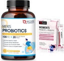 NATURE TARGET Probiotics für Männer 100 Milliarden CFUs, Probiotika für Frauen Pulver