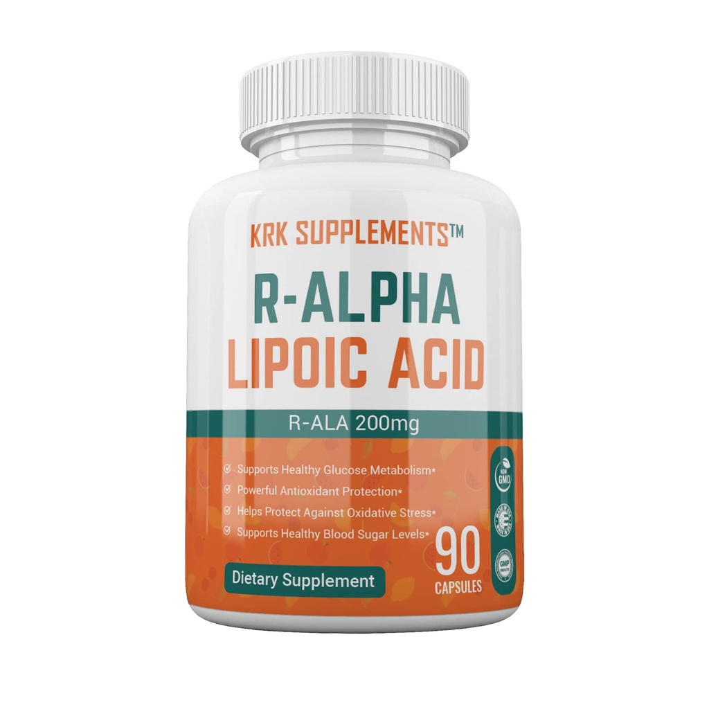 1 Packung R-ALA R-Alpha Lipsäure 200mg 90 Kapseln